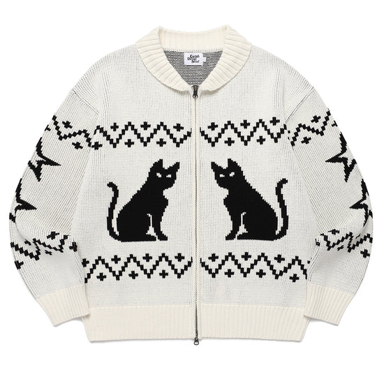 Cavish CATS ZIP UP CARDIGAN