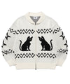 Cavish CATS ZIP UP CARDIGAN