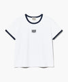 Marithé François Girbaud W CLASSIC LOGO RINGER TEE