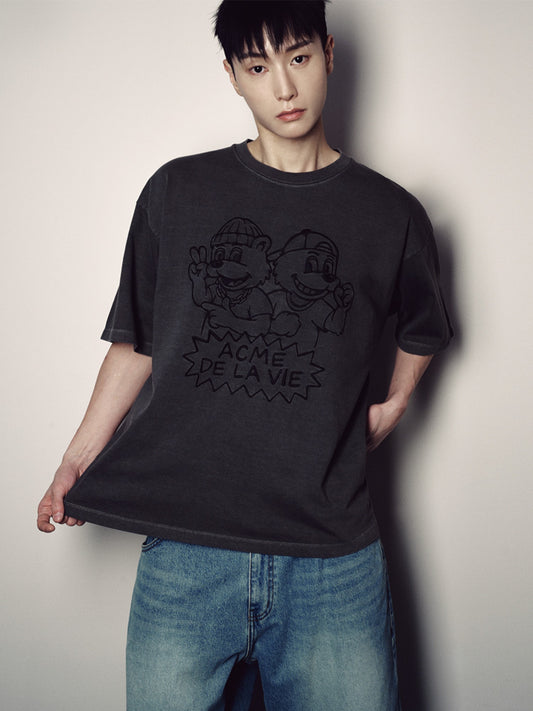 ADLV Dancing Duo Pigment Short Sleeve T-Shirt