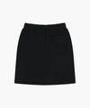 Marithé François Girbaud W VINTAGE CLASSIC LOGO SWEAT MINI SKIRT oatmeal