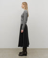 Marithé François Girbaud W Long Flare Skirt