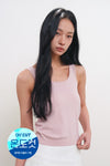 General Idea WOMAN Temperature Cut U-Neck Knit Sleeveless