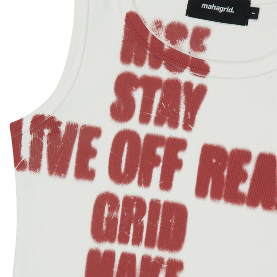 Mahagrid Rise Crack Tank Top