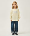 Marithé François Girbaud Kids Classic Logo Long Sleeve Tee