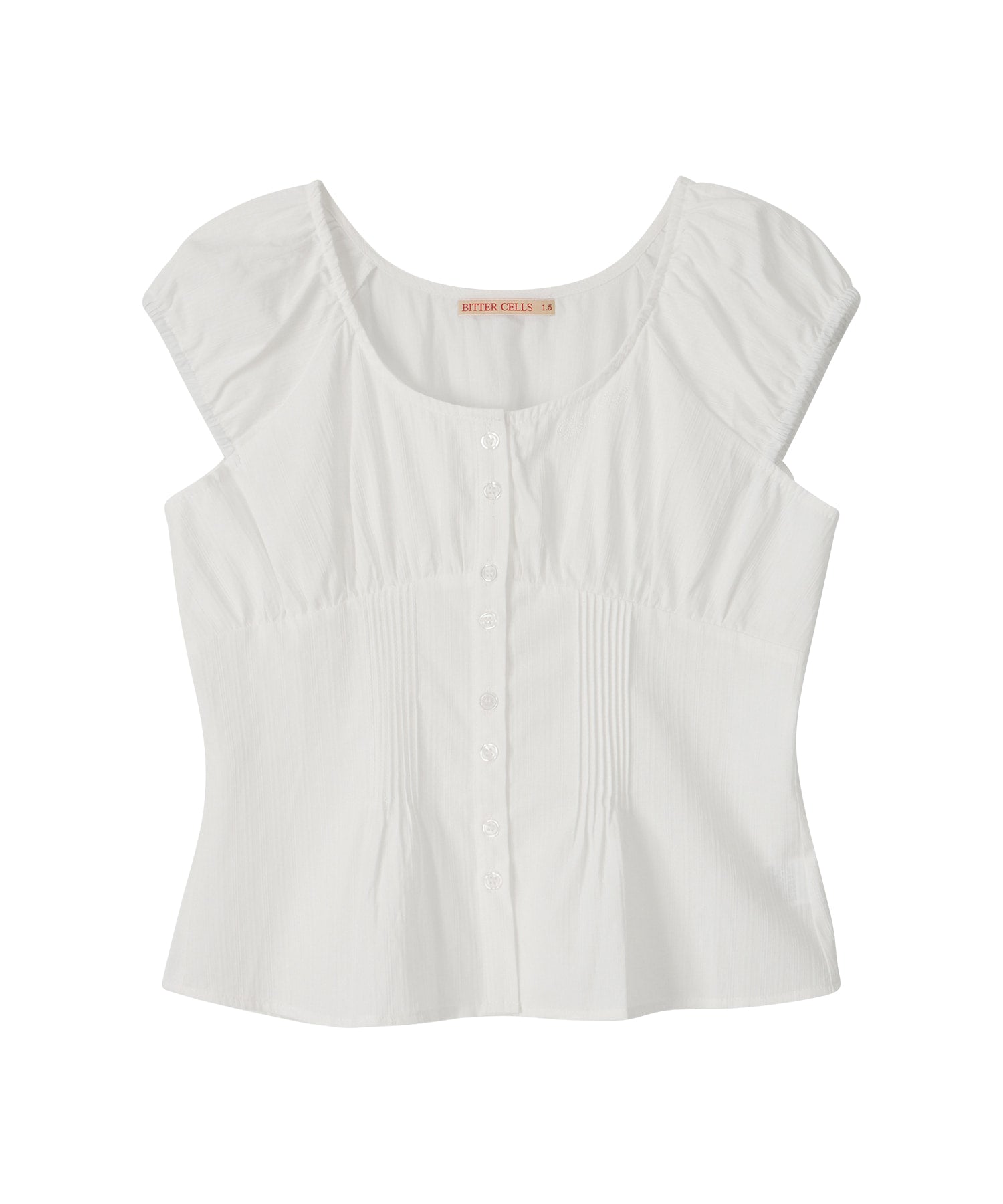 Bitter Cells Ivy Puff Cap Blouse