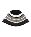 Cavish Striped Knit Bucket Hat