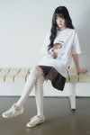 ADLV AC Bear Baby Face Astronaut Short Sleeve T-Shirt