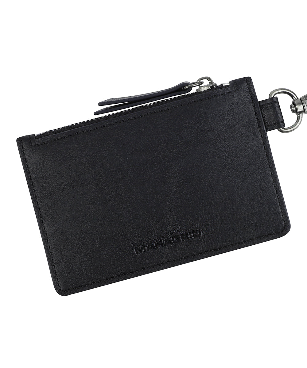 Mahagrid Eyelet Wallet Black