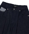 Mahagrid Bermuda Check Pocket Denim Short [Indigo]