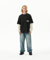 Mahagrid Cross Logo Thermal Long Sleeve Tee
