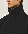 Marithé François Girbaud RAGLAN HALF TRENCH JACKET navy