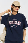 General Idea Unisex Brooklyn Mini Zurie Short Sleeve T-Shirt [Navy]