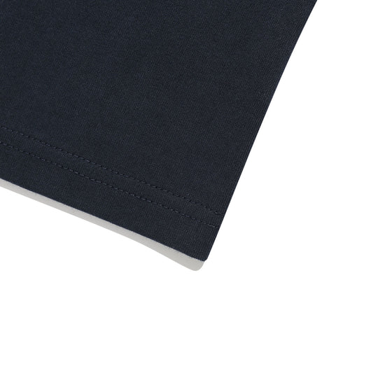 Nice Ghost Club 3 Star Applique 3/4 Sleeve Tee [Navy]