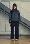Nice Ghost Club Cotton Washed Quilting Jacket