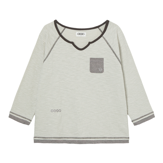 AEAE Layered Sleeve Tee