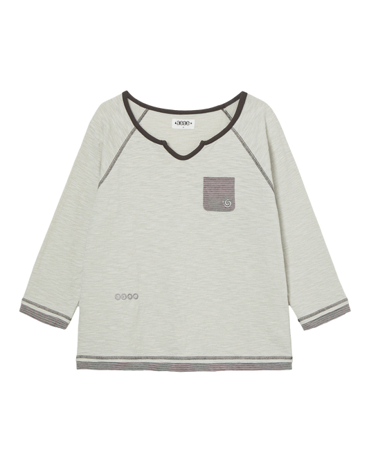 AEAE Layered Sleeve Tee