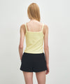 Marithé François Girbaud W BASIC STRING CROP SLEEVELESS