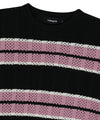 Mahagrid Mesh Stripe Knit