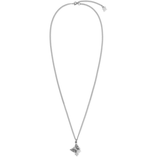 Mahagrid Melting Butterfly Necklace [Silver]
