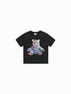 ADLV Kids Baby Face Monster Baby Short Sleeve T-Shirt