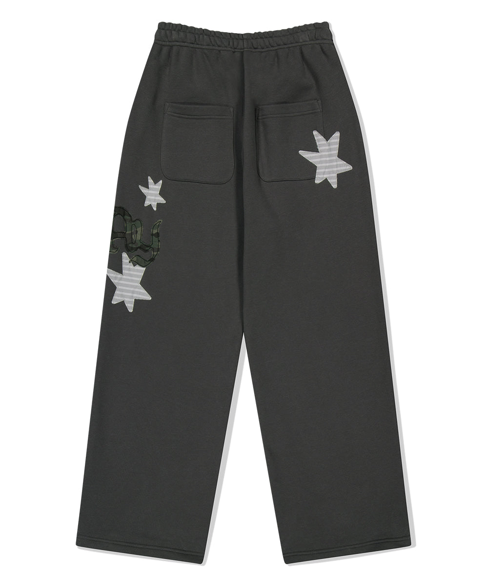 Mahagrid PRAY APPLIQUE SWEAT PANT