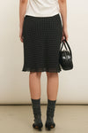 General Idea WOMAN Dot Sheer Midi Skirt