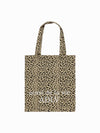ADLV Leopard Print Basic Logo Eco Bag