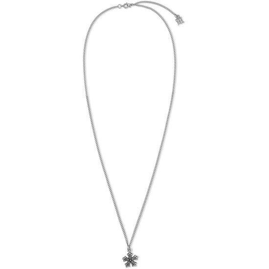 Mahagrid Cross Star Necklace [Silver]
