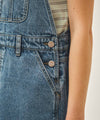 Marithé François Girbaud W DENIM OVERALL MIDI SKIRT blue