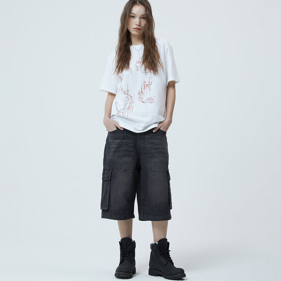Mahagrid Heart Tattoo Tee