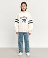 Marithé François Girbaud Kids Stripe Printed Hoodie