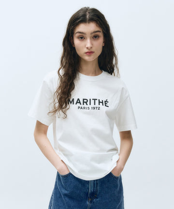 Marithé François Girbaud W Regular Logo Tee