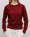 Marithé François Girbaud W Basic Crop Knit Pullover
