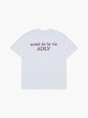 ADLV Pixel Basic Logo Short Sleeve T-Shirt