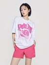 ADLV Metal Symbol Cake Artwork Short Sleeve T-Shirt