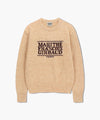Marithé François Girbaud Boucle Classic Logo Knit Pullover