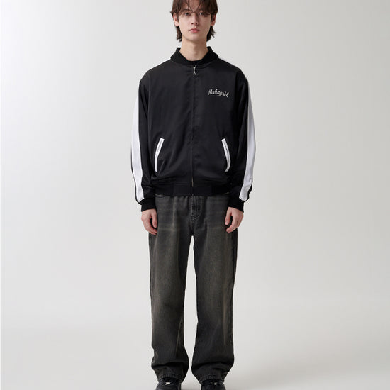 Mahagrid Rope Logo Satin Jacket