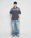 ADLV Garment Dyeing Collar Short Sleeve T-Shirt