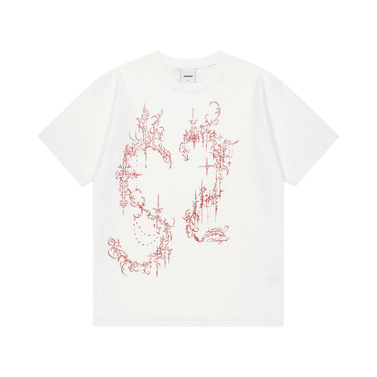 Mahagrid Heart Tattoo Tee
