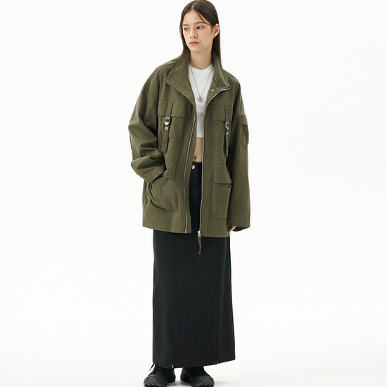 Mahagrid Washed Field Jacket