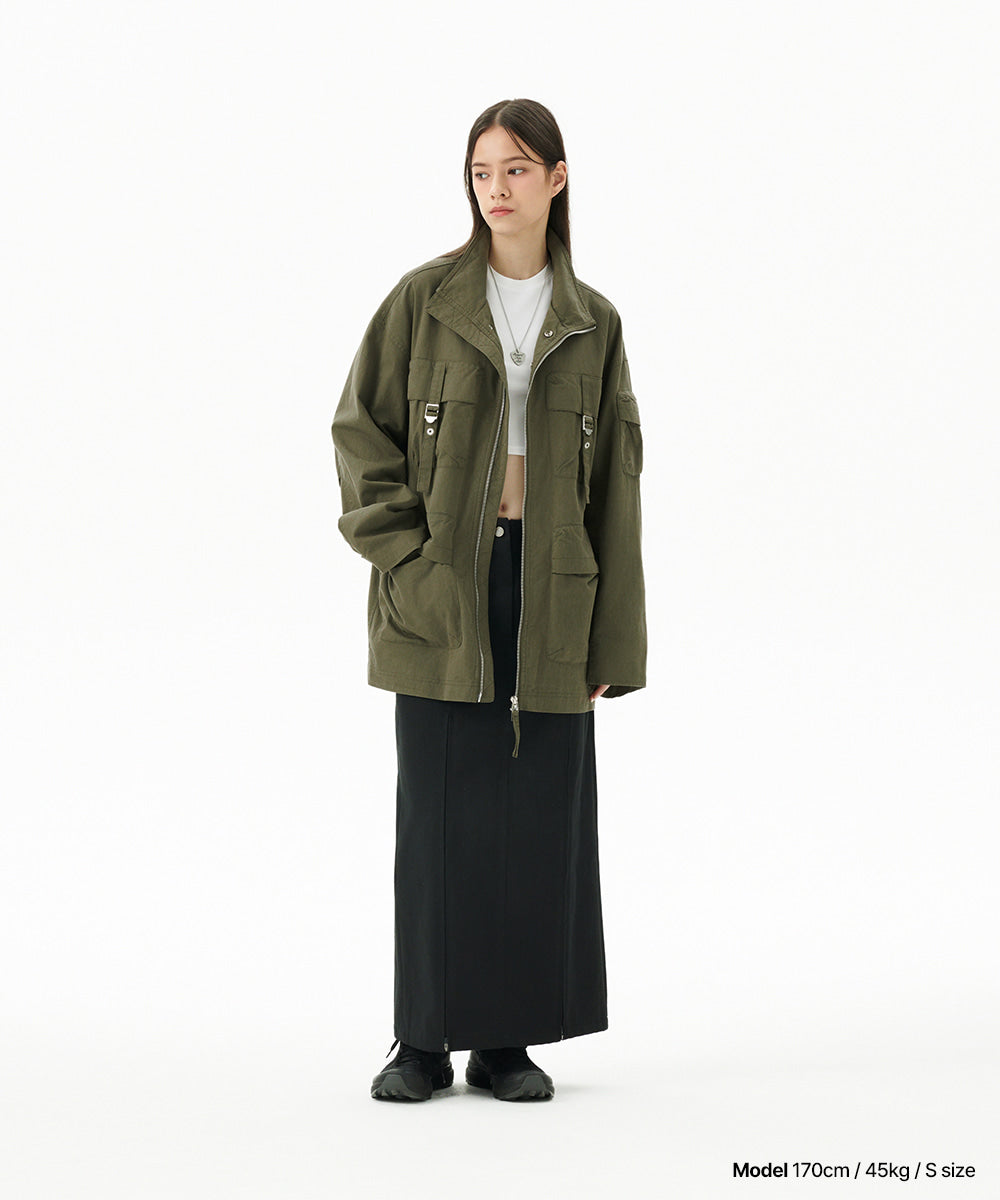 Mahagrid Washed Field Jacket