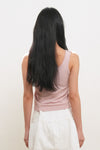 General Idea WOMAN Temperature Cut U-Neck Knit Sleeveless