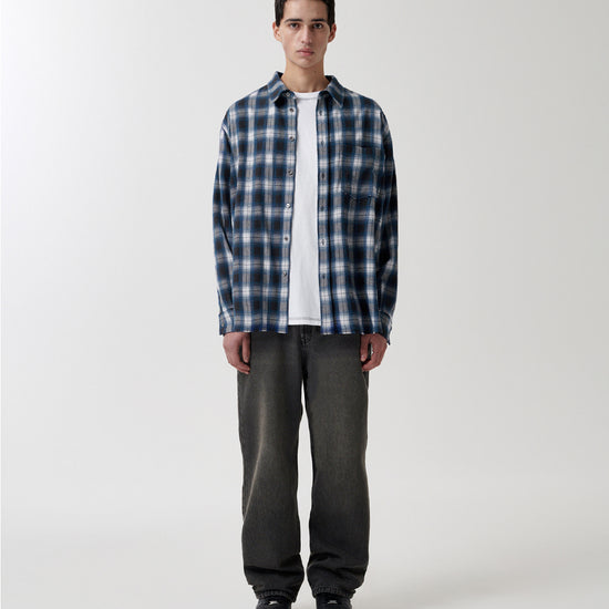 Mahagrid Raw Cut Ombre Shirt