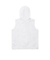 Cavish Women's Hooded Vest Windbreaker in White