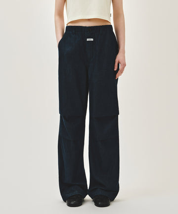 Marithé François Girbaud W SUMMER WIDE FIT DENIM PANTS