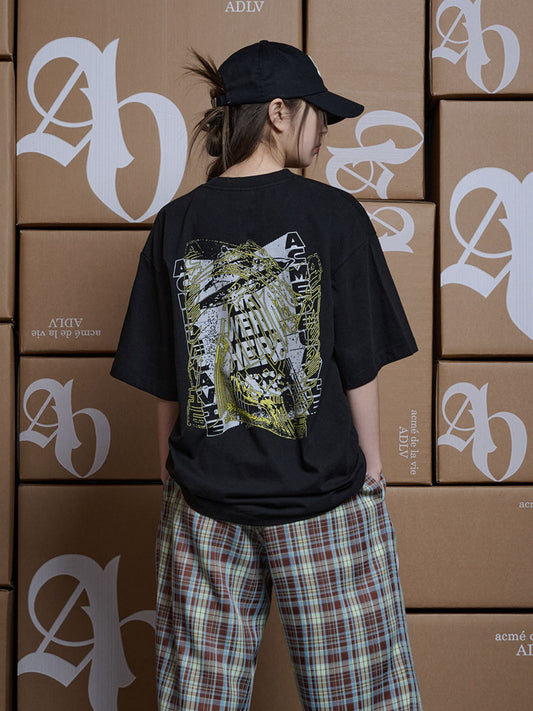 ADLV WE WERE OVERLAP ARTWORK SHORT SLEEVE T-SHIRT