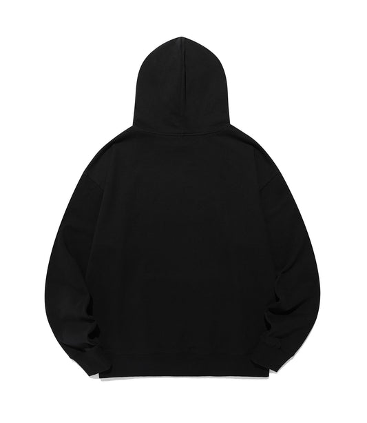 Nice Ghost Club 3Star Logo Hoodie [Black]