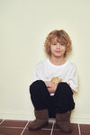 ADLV Kids Block Bear Short Sleeve T-Shirt