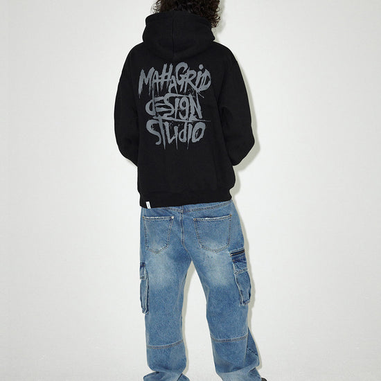 Mahagrid Slash Logo Hoodie